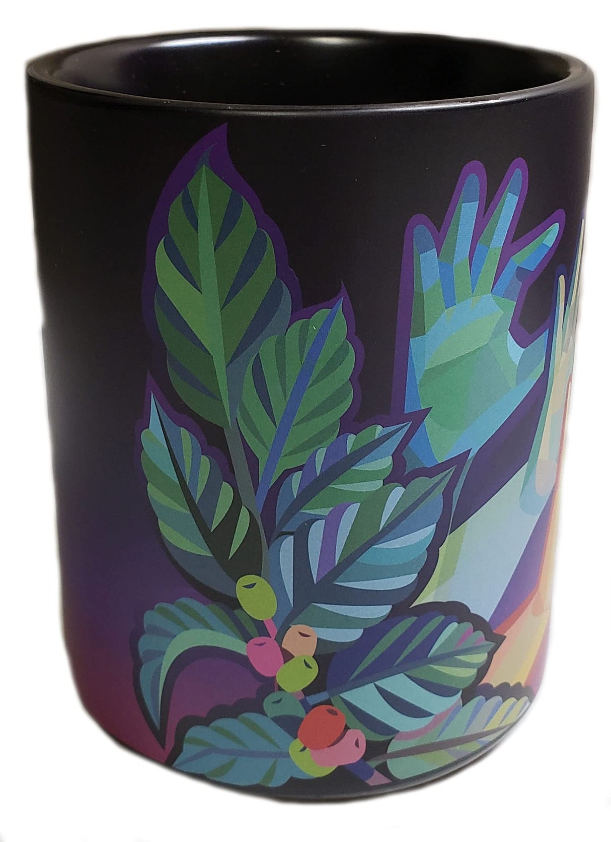 Starbucks American Sign Language ASL Hand Movements Coffee Mug, 12 Oz