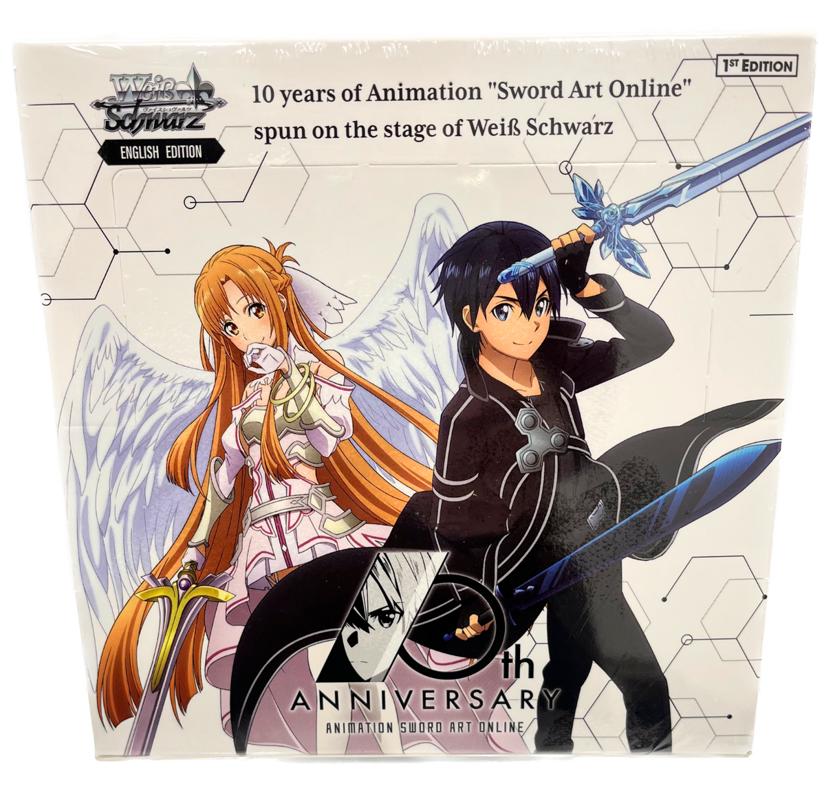 Weiss Schwarz: Trading Card Game Sword Art Online 10th Anniversary Booster Box (16 Packs)