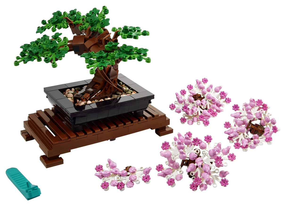 LEGO Bonsai Tree 10281 Building Kit, a Building Project to Focus The Mind with a Beautiful Display Piece to Enjoy (878 Pieces) (Like New, Open Box)