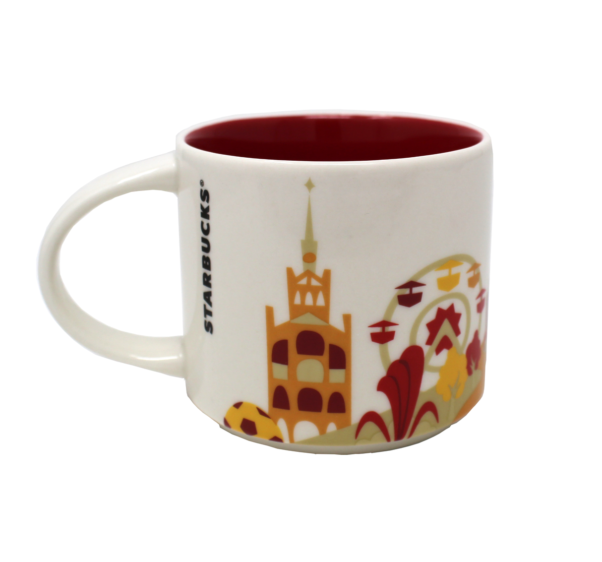 Starbucks You Are Here Series Barcelona Mug, 14 Oz