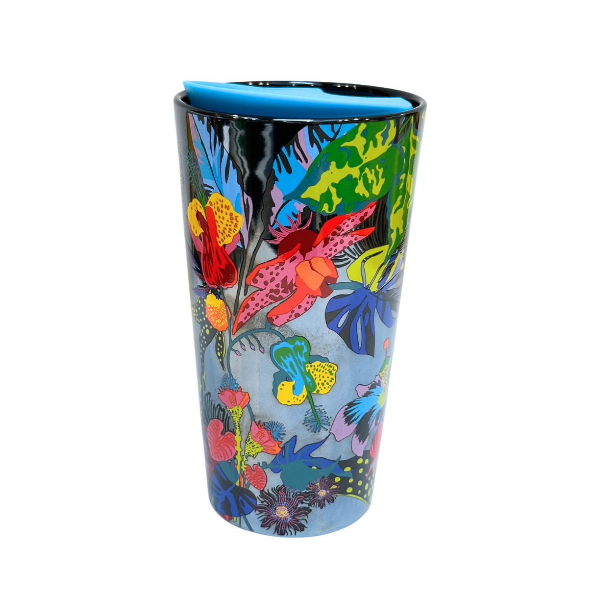Starbucks Summer Immersive Florals Luster 2023 Ceramic Tumbler, 12 Oz