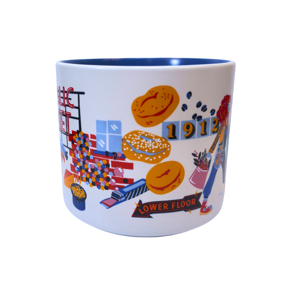 Starbucks Discovery Series Pike Place Ceramic Mug, 14 Oz