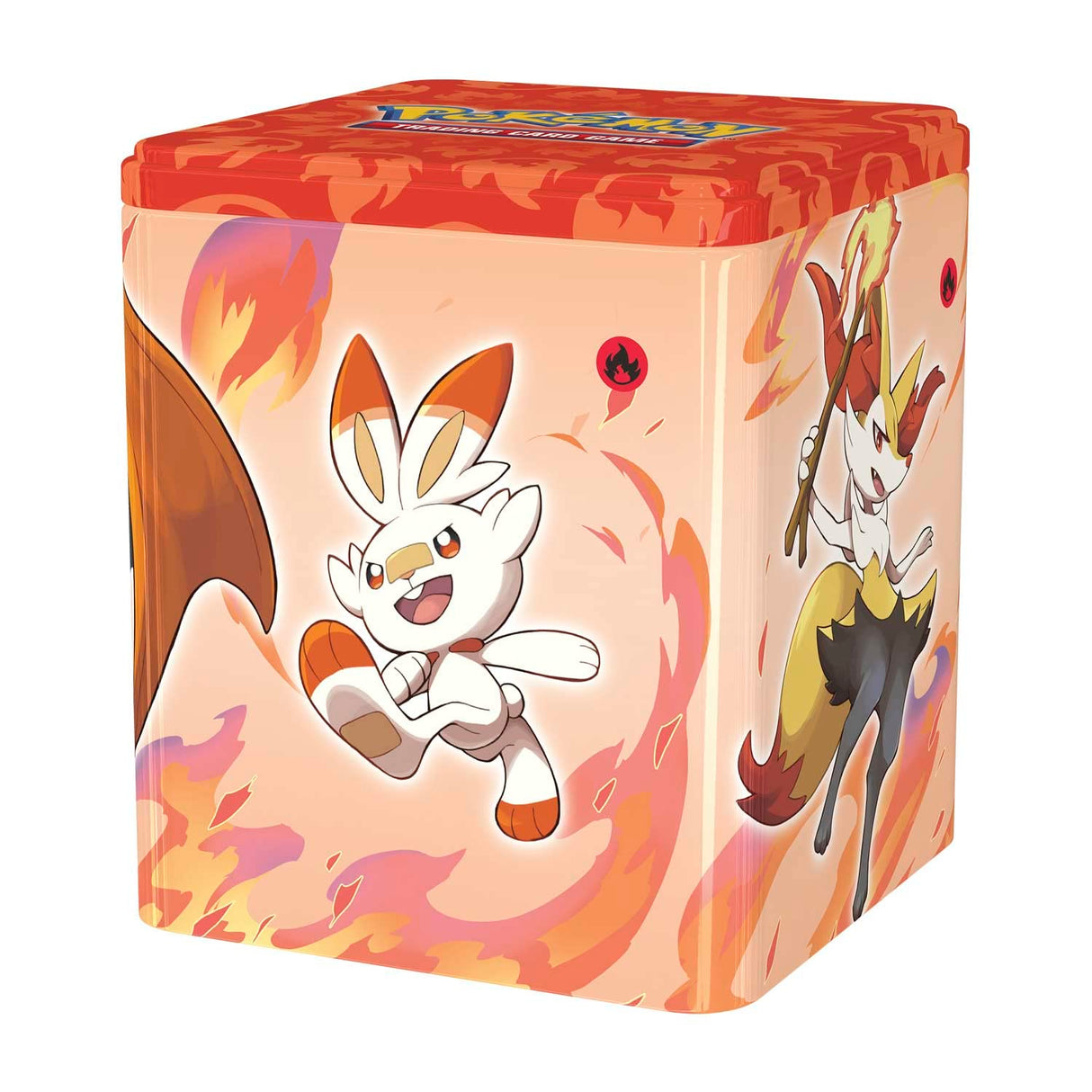 Pokemon TCG: Fire Stacking Tin