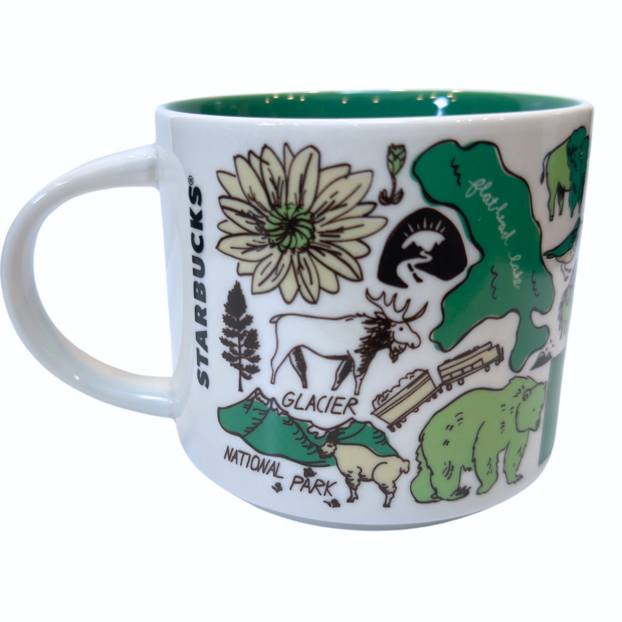 Starbucks Been There Series Montana Ceramic Mug, 14 Oz