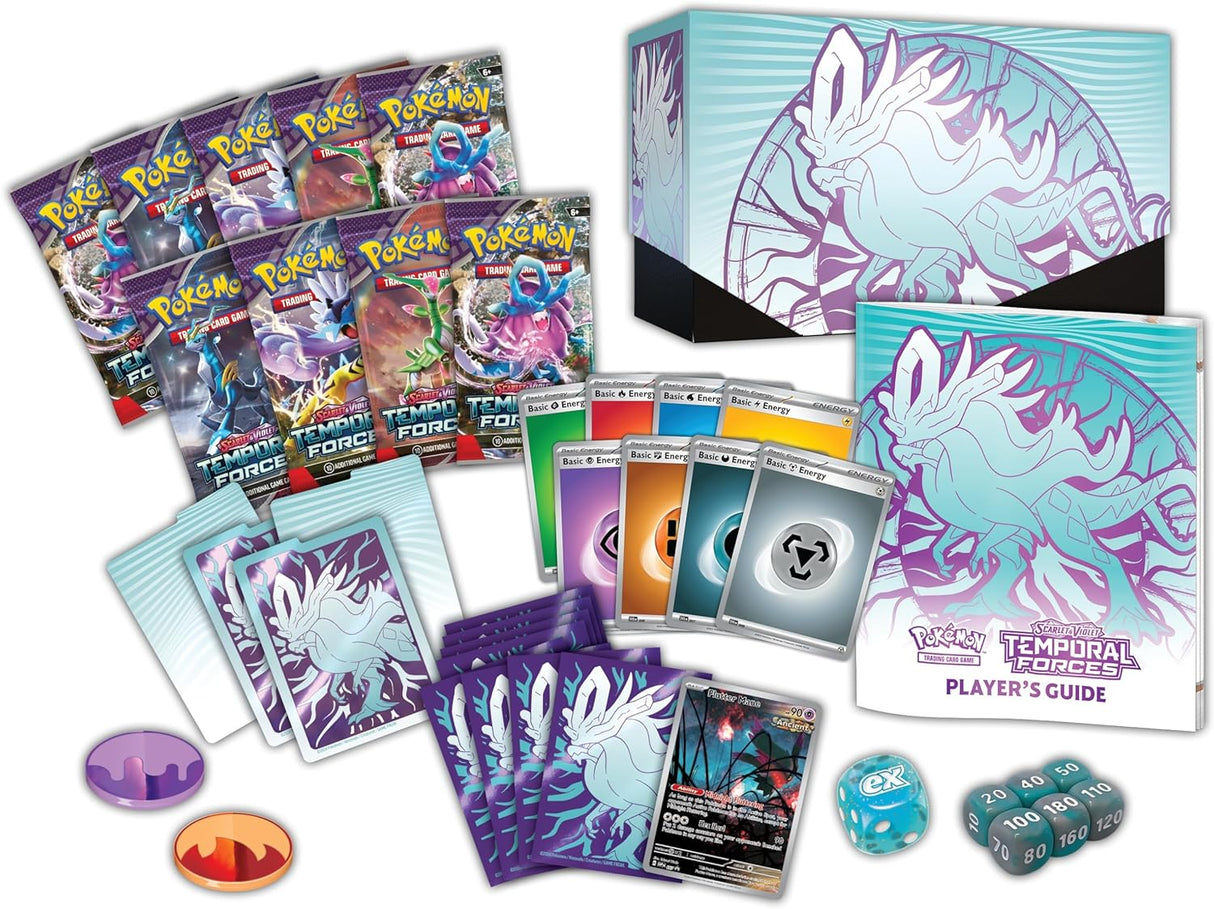 Pokemon Scarlet & Violet Temporal Forces Elite Trainer Box (Random)