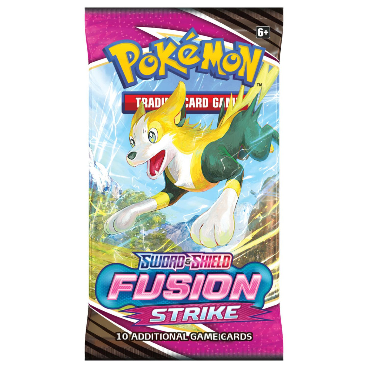 Pokemon SS8 Fusion Strike Art Set | 4 Booster Packs (One of Each Artwork)