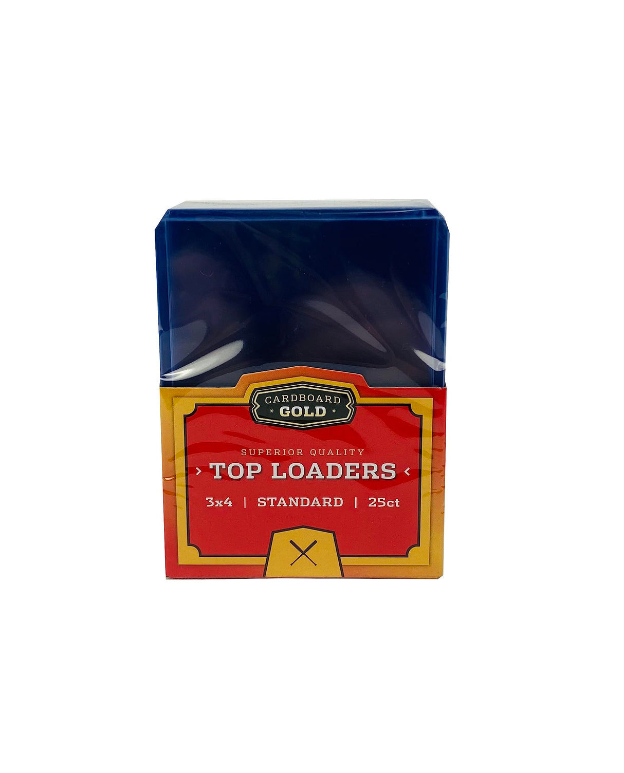 Cardboard Gold Next Generation Top Loaders for Cards - Superior Baseball Card Protectors, Ideal for Trading Card - 25 Count Pack, Crystal Clear, Archival Safe 3x4 Standard 20-point