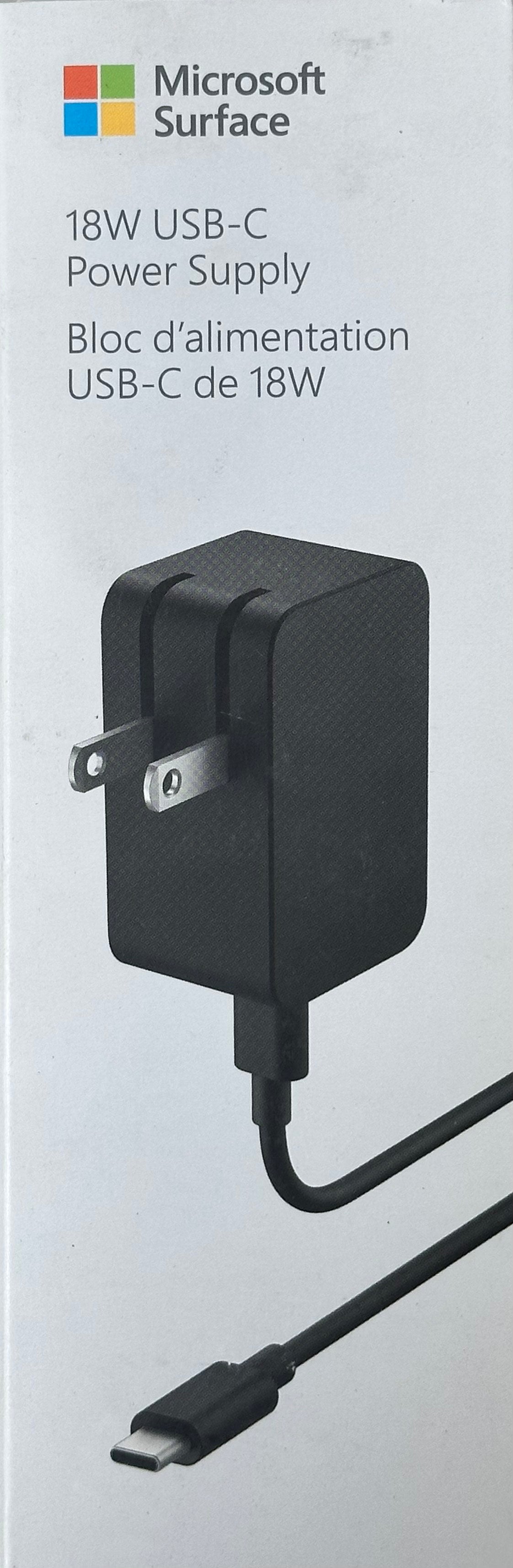 Microsoft Surface Duo 18W USB-C Power Supply Adapter for Business