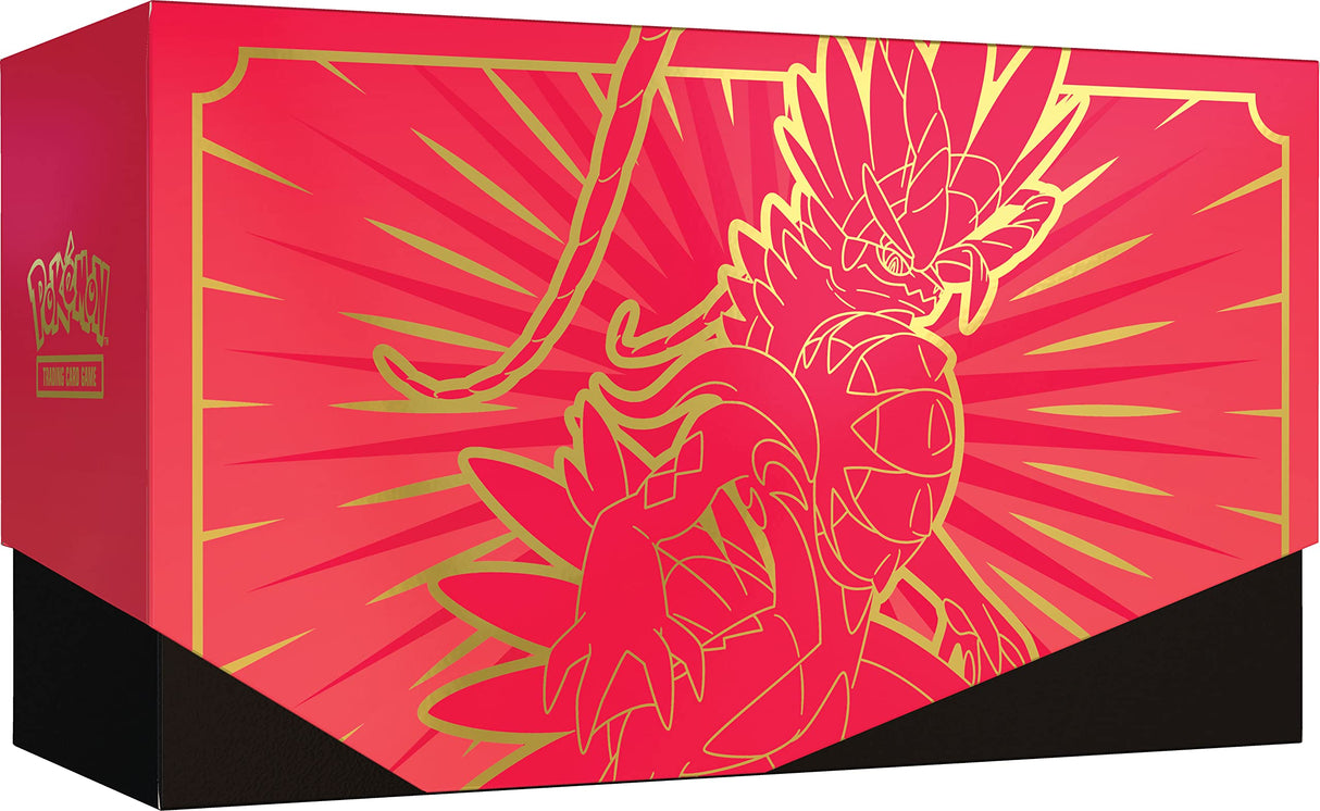 Pokémon TCG: Scarlet & Violet Elite Trainer Box - Koraidon Red (1 Full Art Promo Card, 9 Boosters and Premium Accessories)