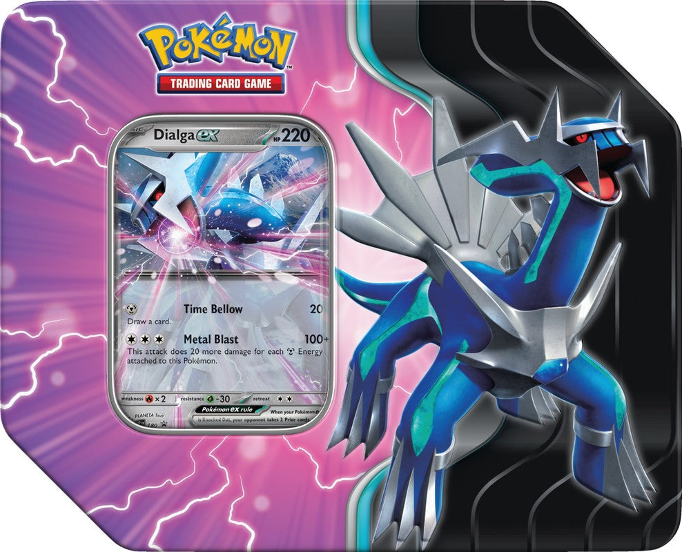 Pokemon TCG Azure Legends Tin | Dialga ex
