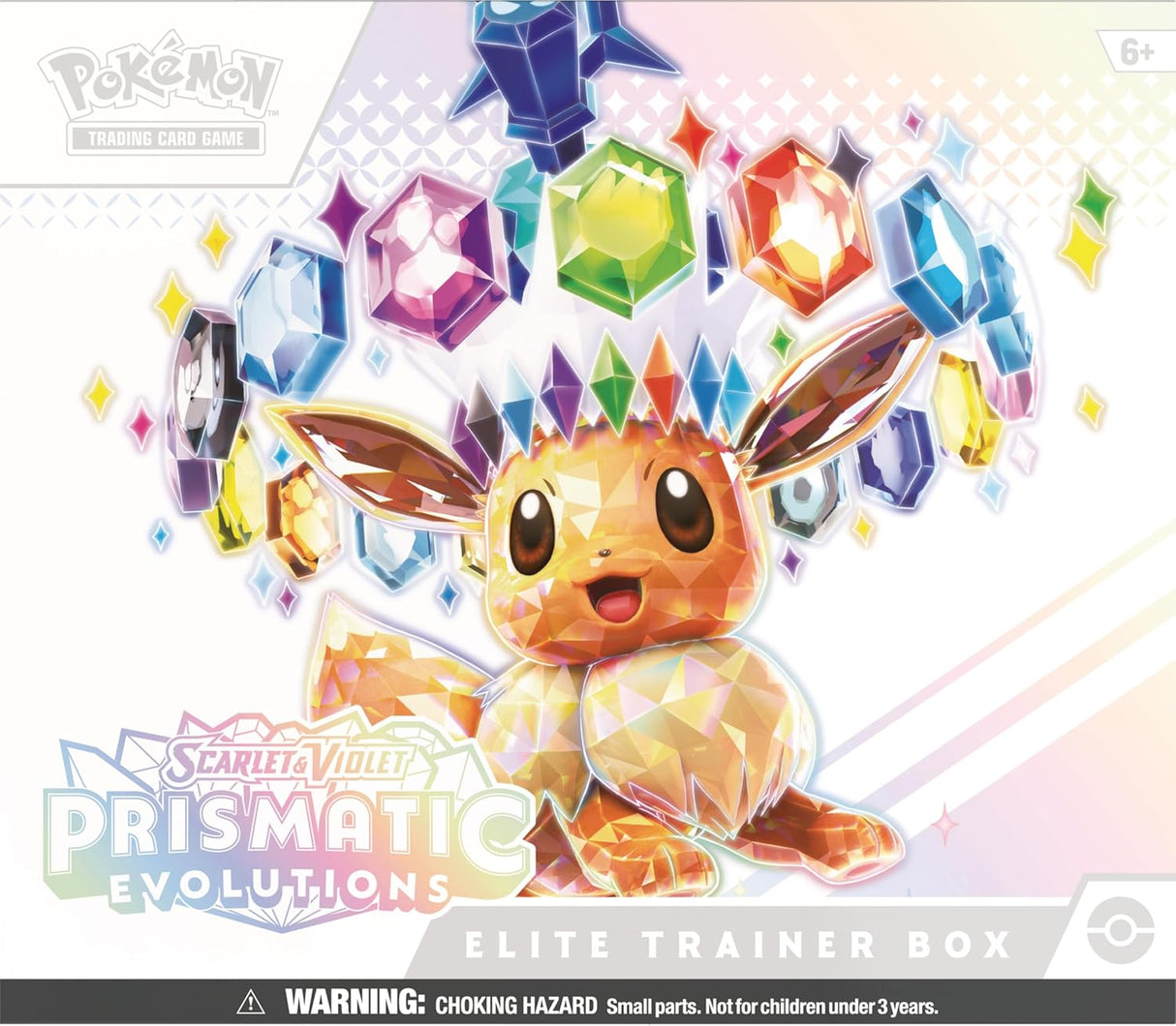 Pokemon Scarlet and Violet Prismatic Evolutions Elite Trainer Box