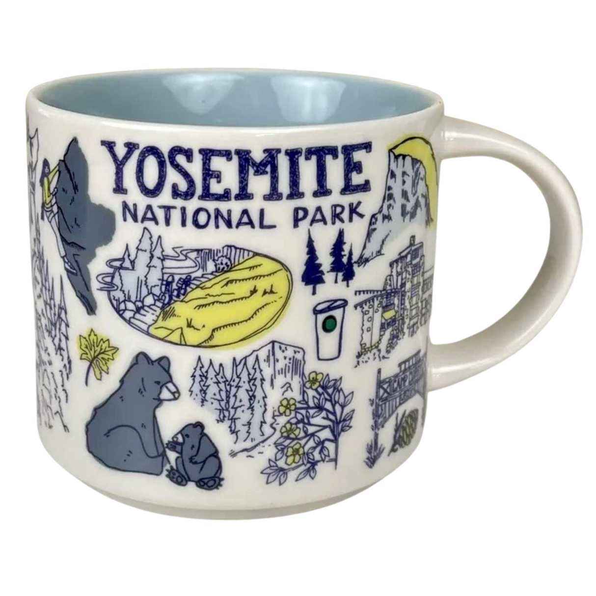 Starbucks Been There Series Yosemite National Park Ceramic Mug, 14 Oz