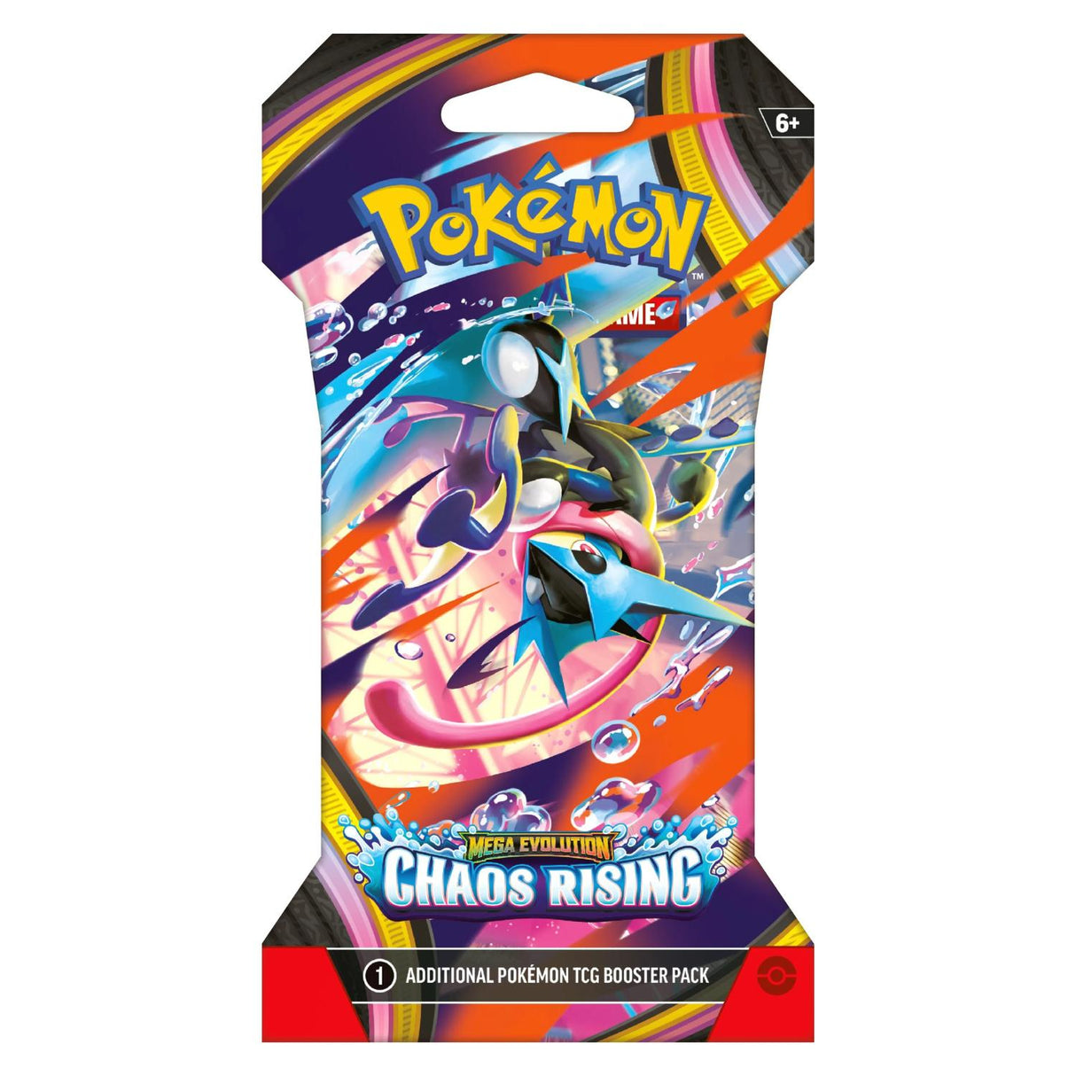 Pokemon ME4 Mega Evolution Chaos Rising Sleeved Booster Pack | Mega Greninja