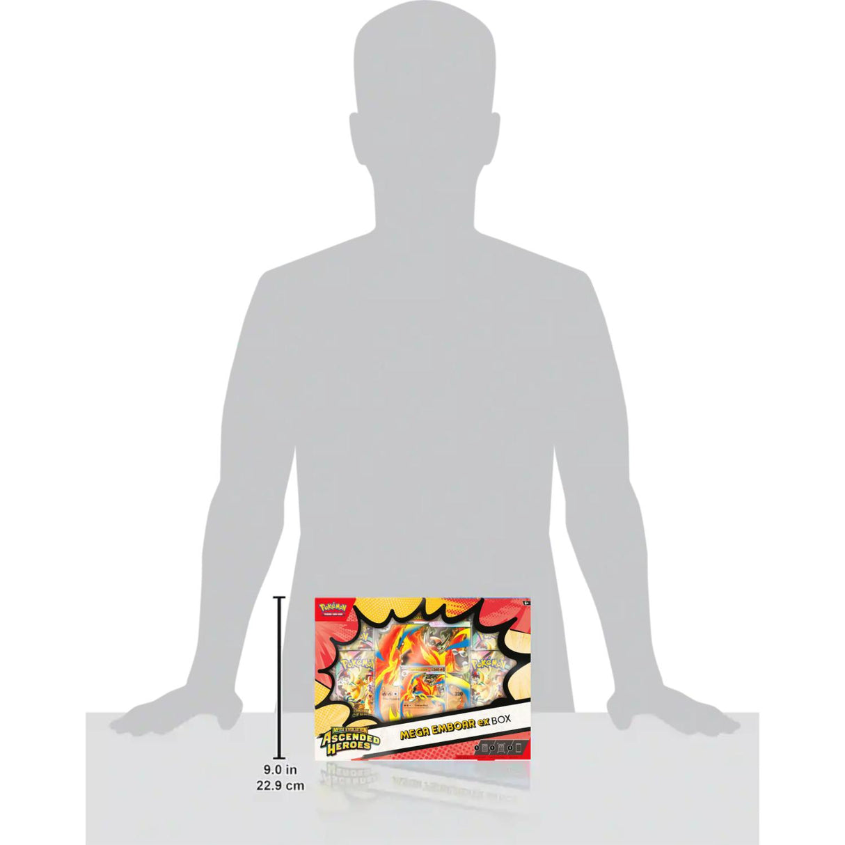 Pokemon ME2.5 Ascended Heroes ex Box | Mega Emboar ex