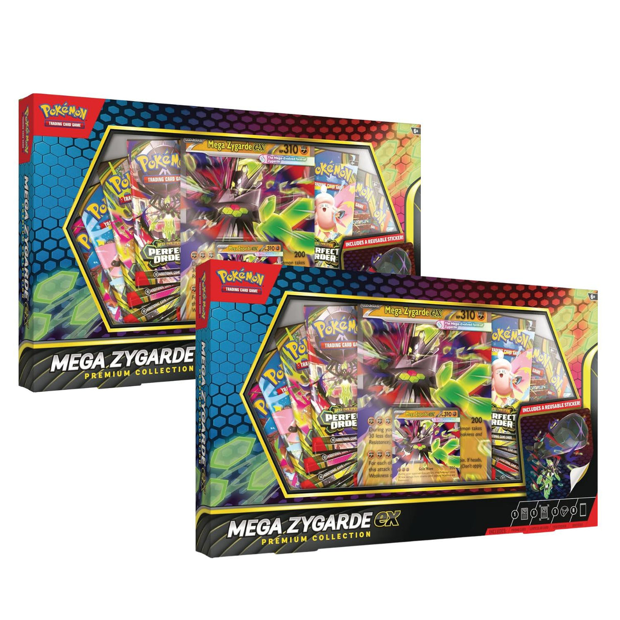 Pokemon Mega Zygarde ex Premium Collections (2-Pack)