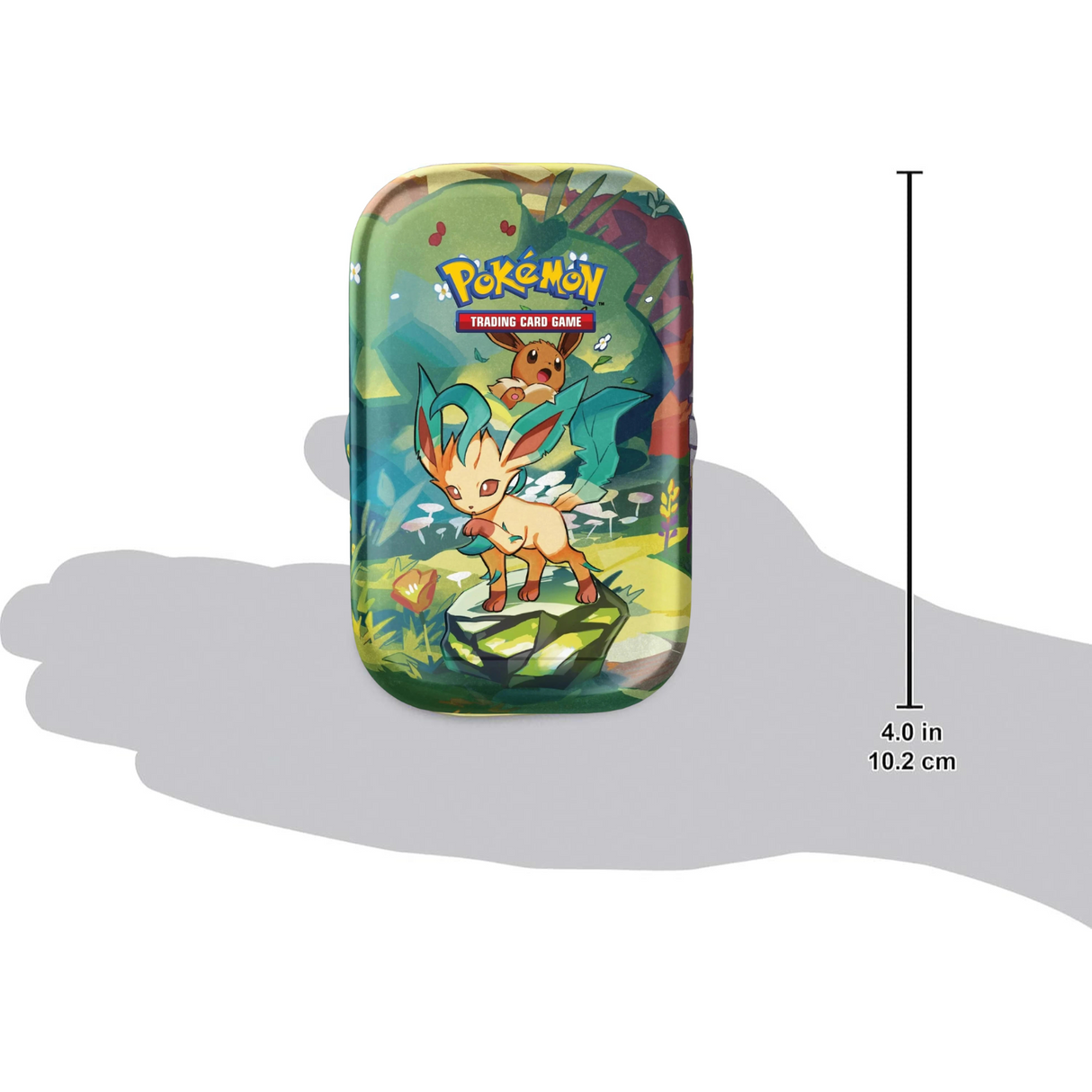 Pokemon TCG Scarlet & Violet Prismatic Evolutions Mini Tin | Leafeon