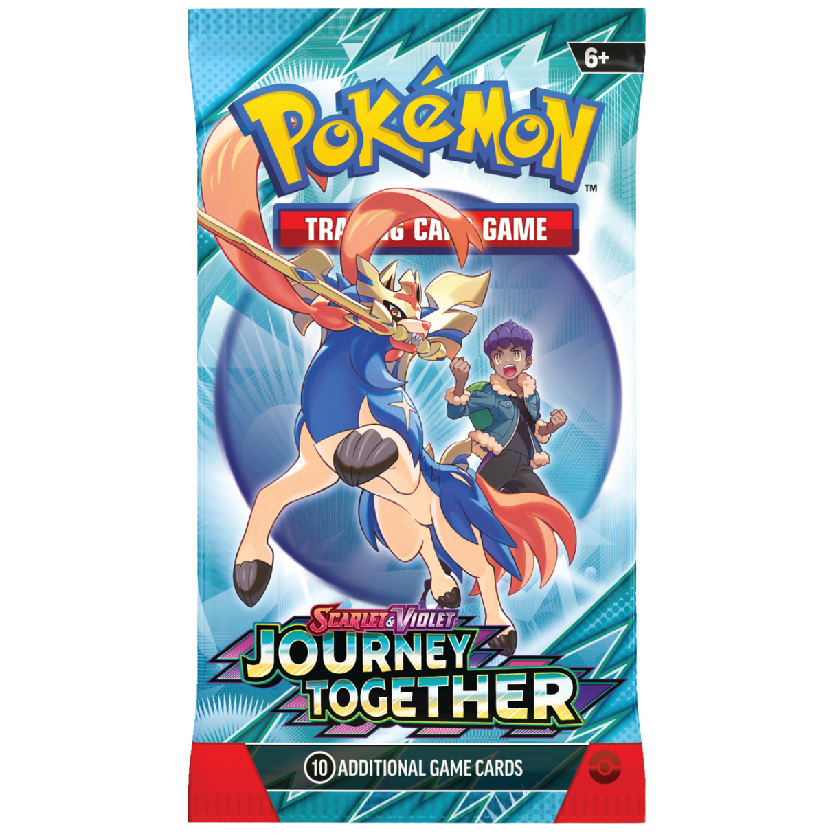 Pokemon SV9 Scarlet and Violet Journey Together Booster Pack | Hop's Zacian
