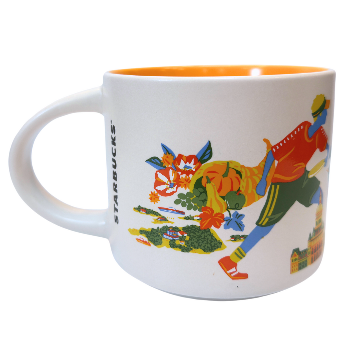 Starbucks Discovery Series Connecticut Ceramic Mug, 14 Oz