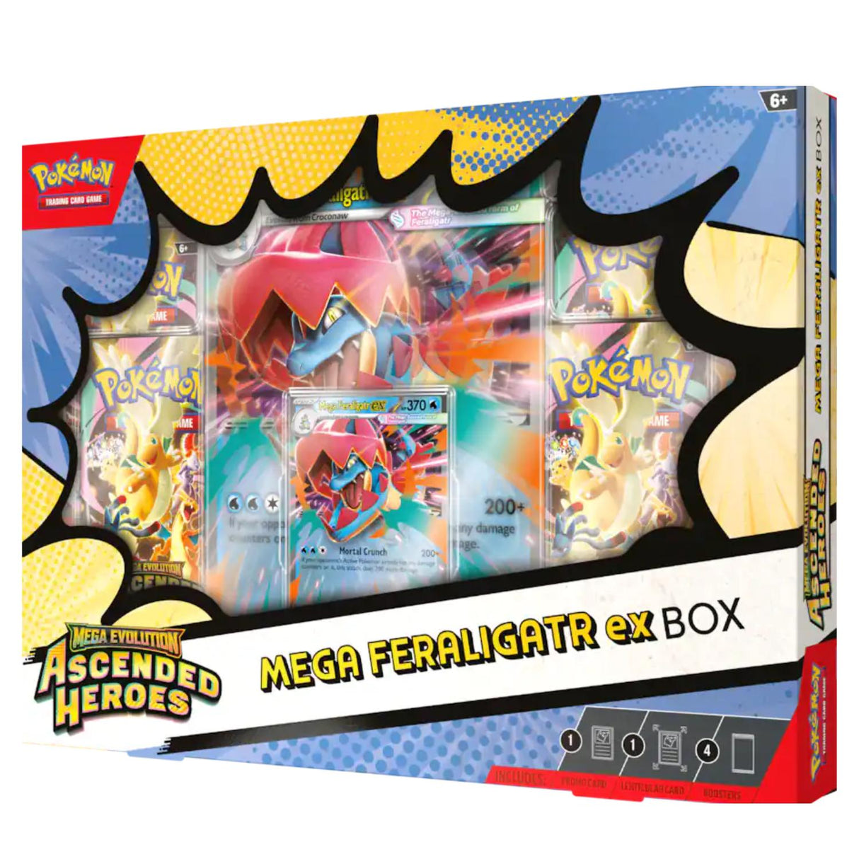 Pokemon ME2.5 Ascended Heroes ex Box | Mega Feraligatr ex
