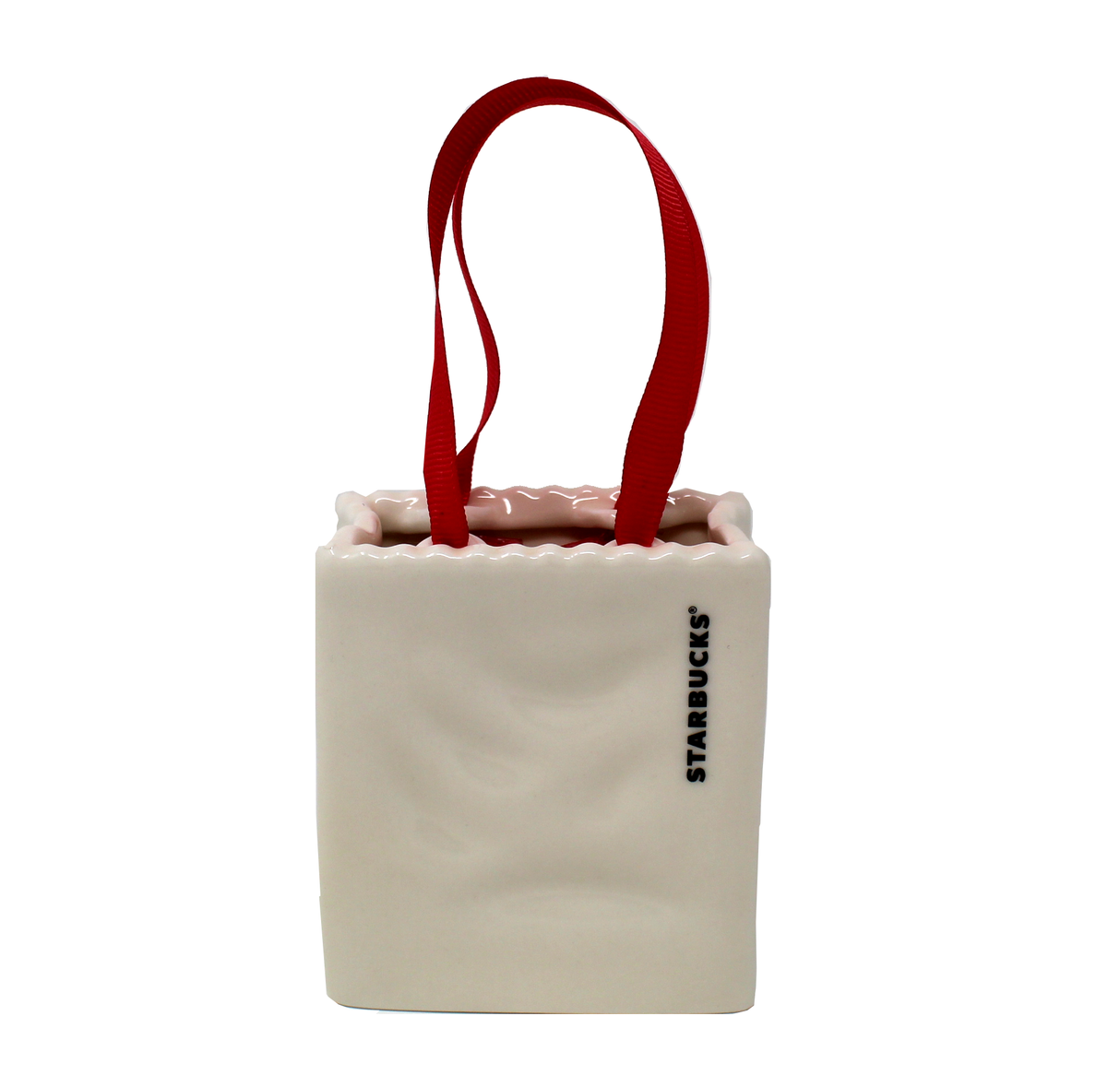 Starbucks Been There Series New York Ceramic Tote Ornament