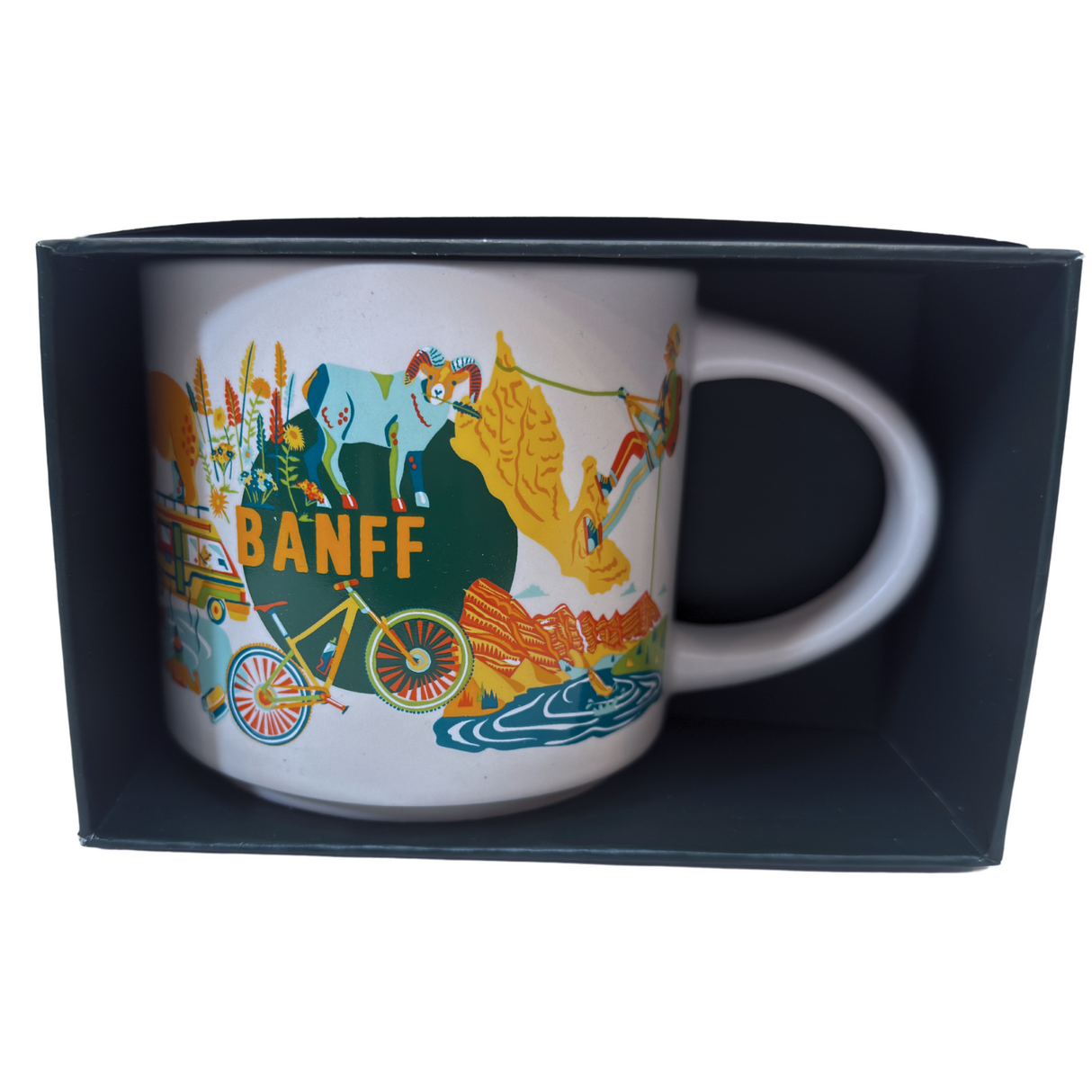 Starbucks Discovery Series Banff Ceramic Mug, 14 Oz