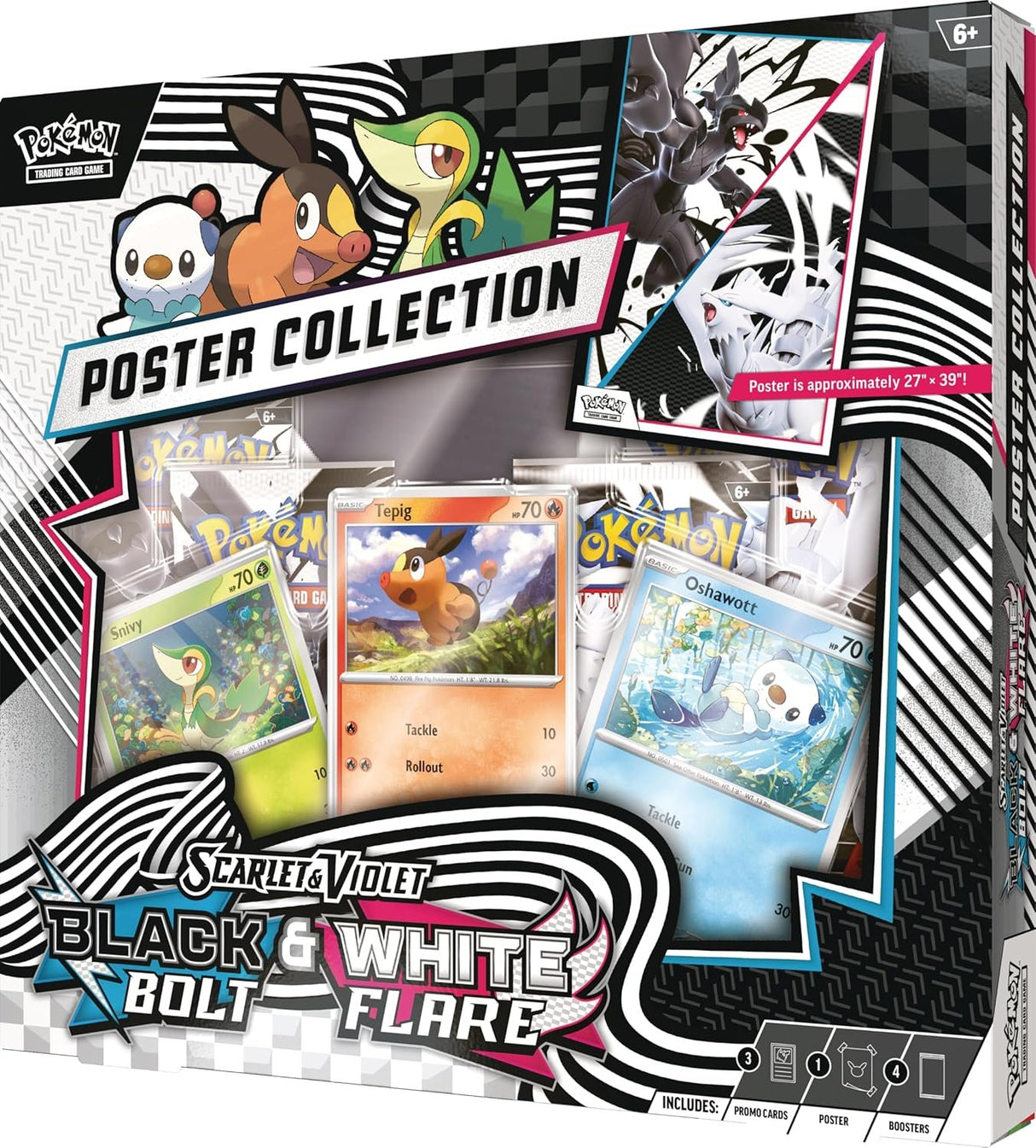 Pokemon SV10.5 Unova Poster Collection (2-Pack)