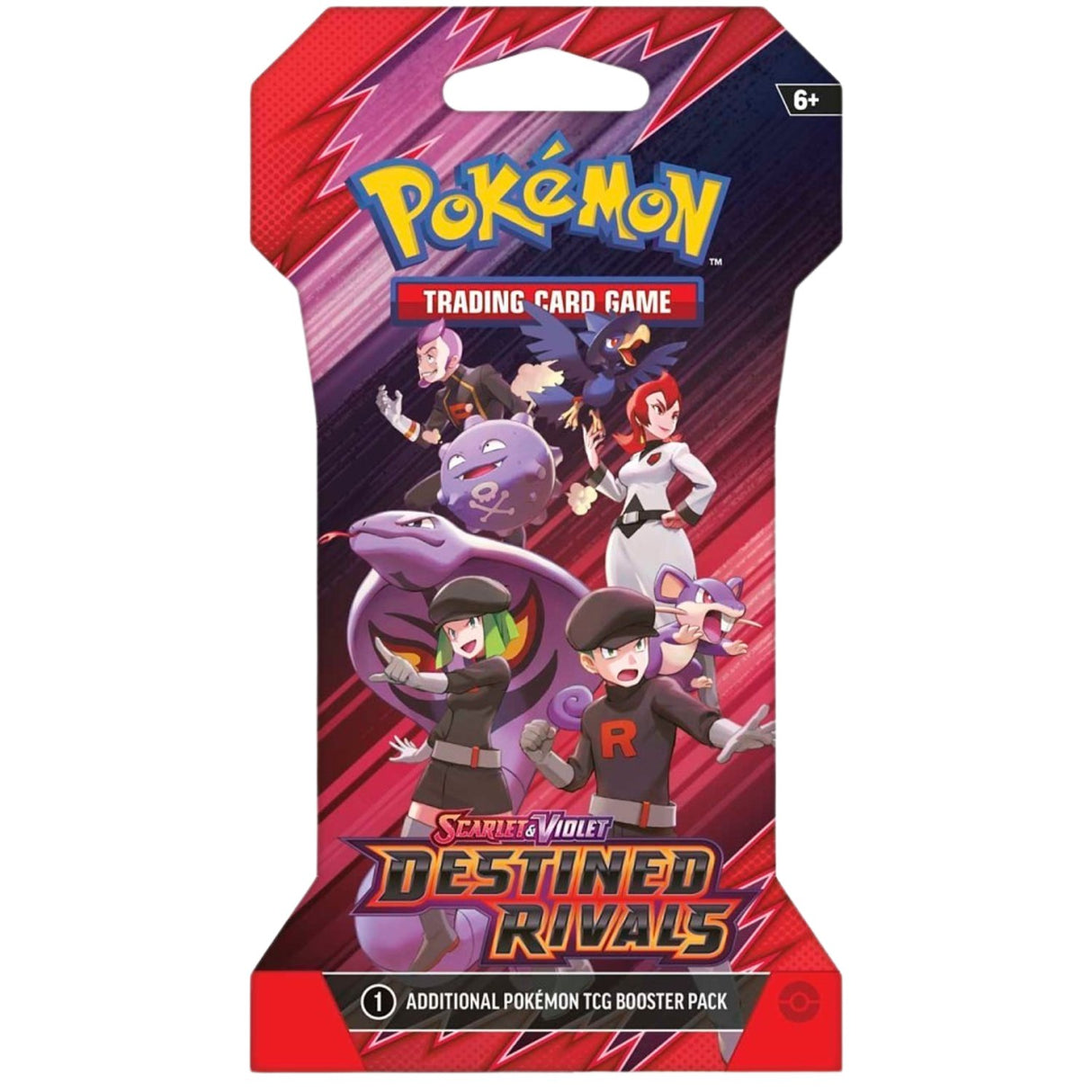 Pokemon SV10 Destined Rivals Art Set (4 Sleeved Booster Packs)