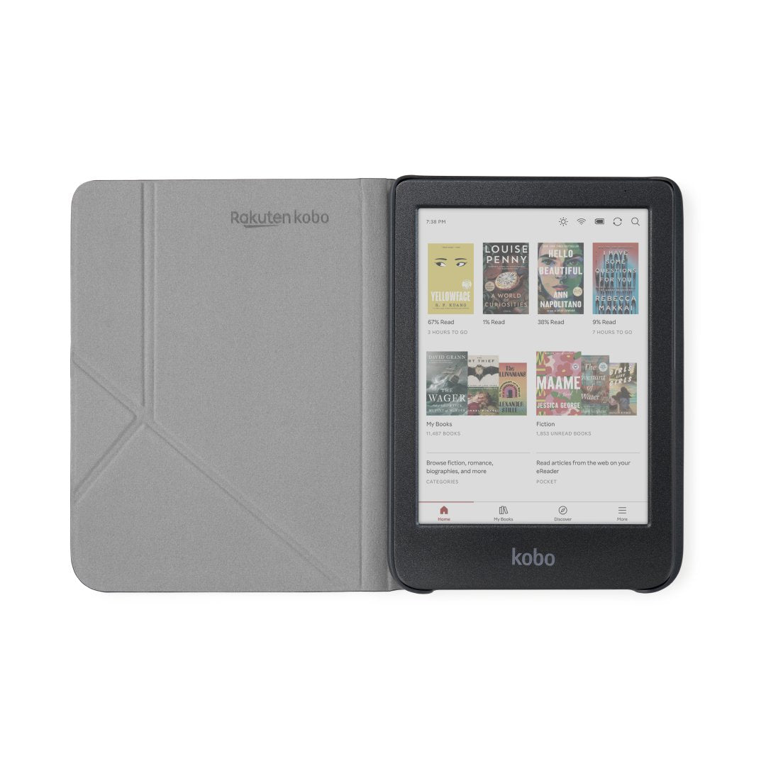 Kobo Clara Colour eReader with Butter Yellow SleepCover & AC Bundle