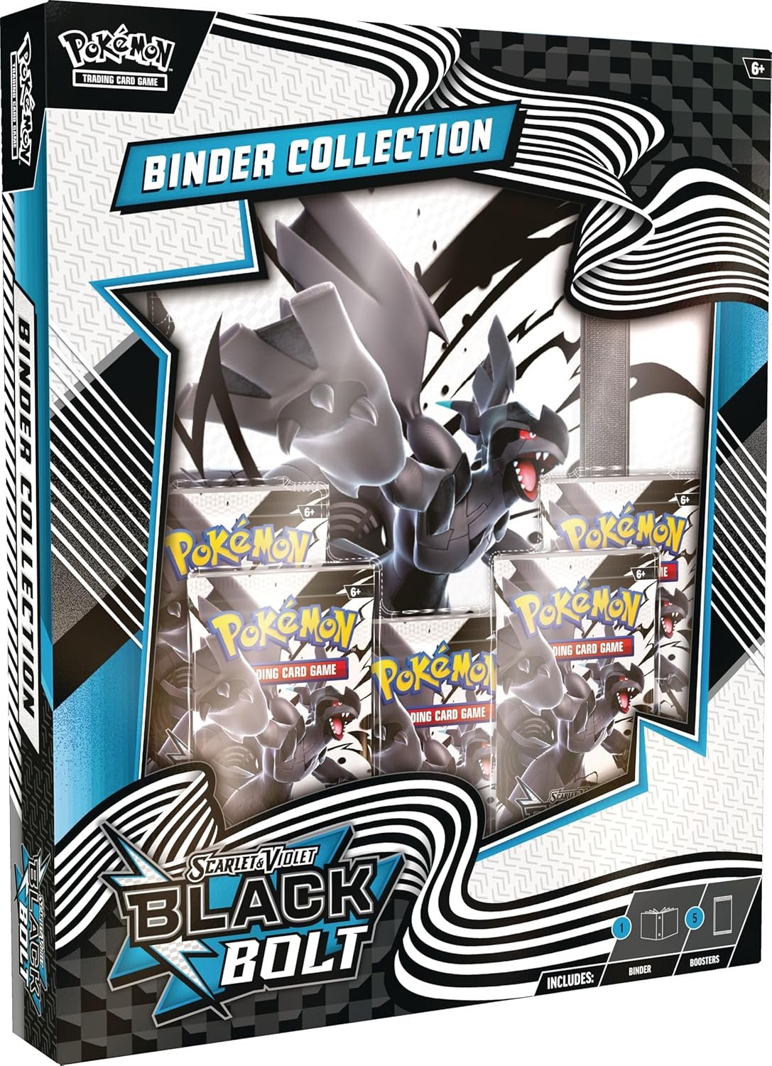 Pokemon SV10.5 Black Bolt Binder Collection