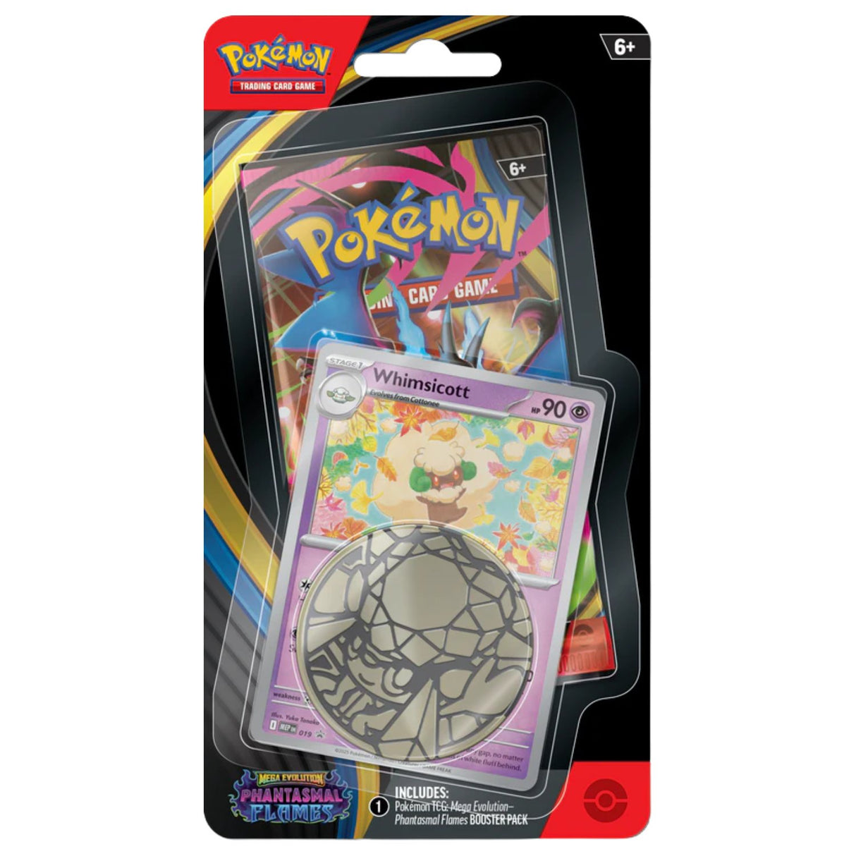 Pokemon ME2 Phantasmal Flames Checklane Blister | Whimsicott