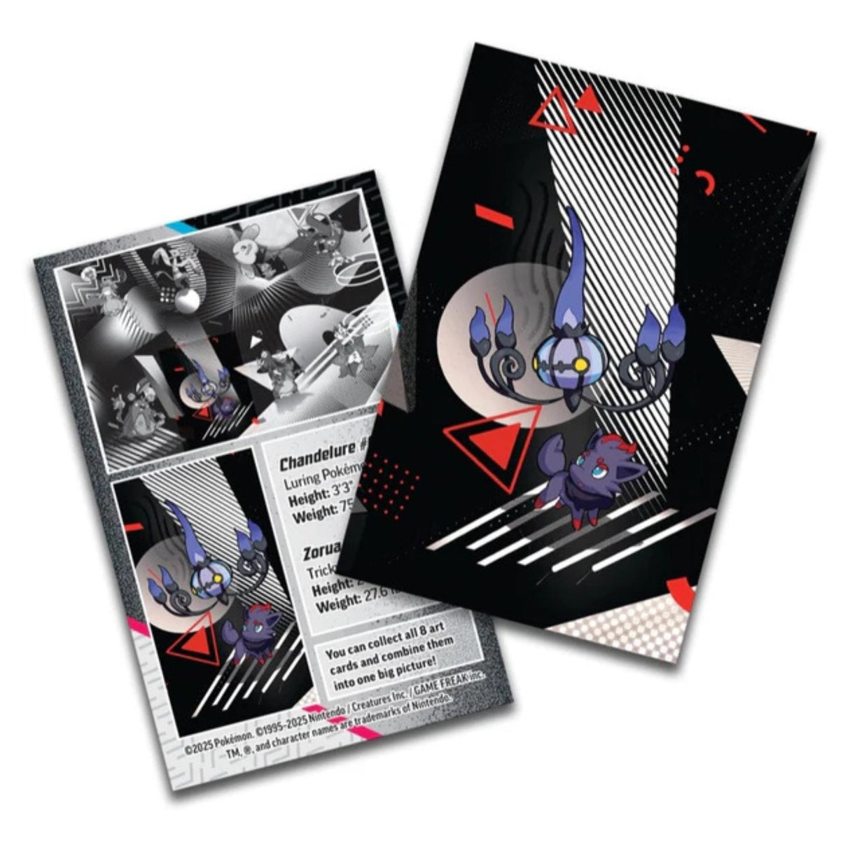 Pokemon SV10.5 Unova Mini Tin | Chandelure and Zorua