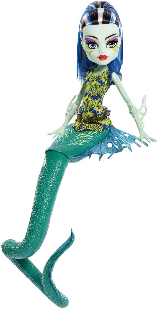 Monster High Great Scarrier Reef Glowsome Ghoulfish Frankie Stein Doll