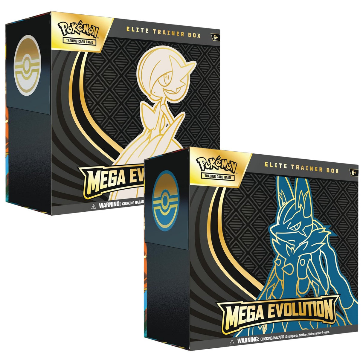 Pokemon ME1 Mega Evolution Elite Trainer Boxes | Mega Gardevior & Mega Lucario (One of Each)