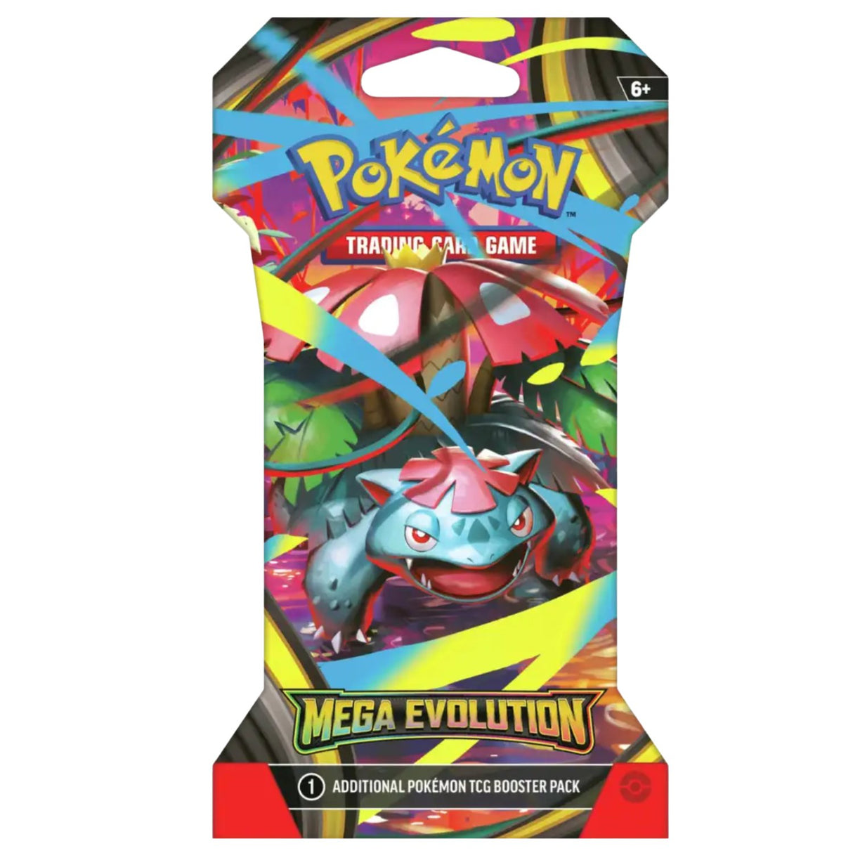 Pokemon ME1 Mega Evolution Sleeved Booster Pack | Mega Venusaur