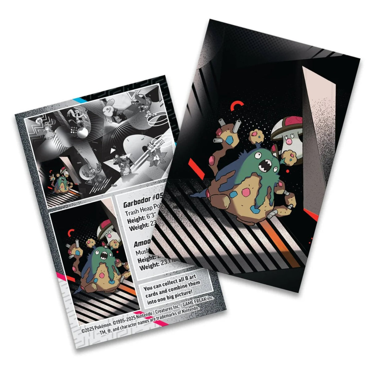 Pokemon SV10.5 Unova Mini Tin | Garbodor and Amoonguss