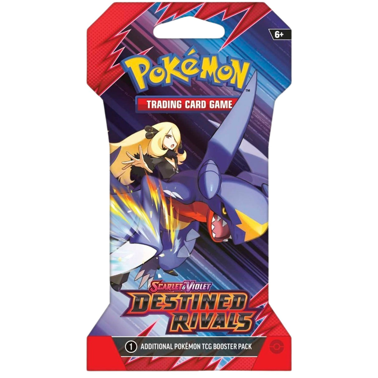 Pokemon SV10 Destined Rivals Sleeved Booster Pack | Cynthia & Garchomp