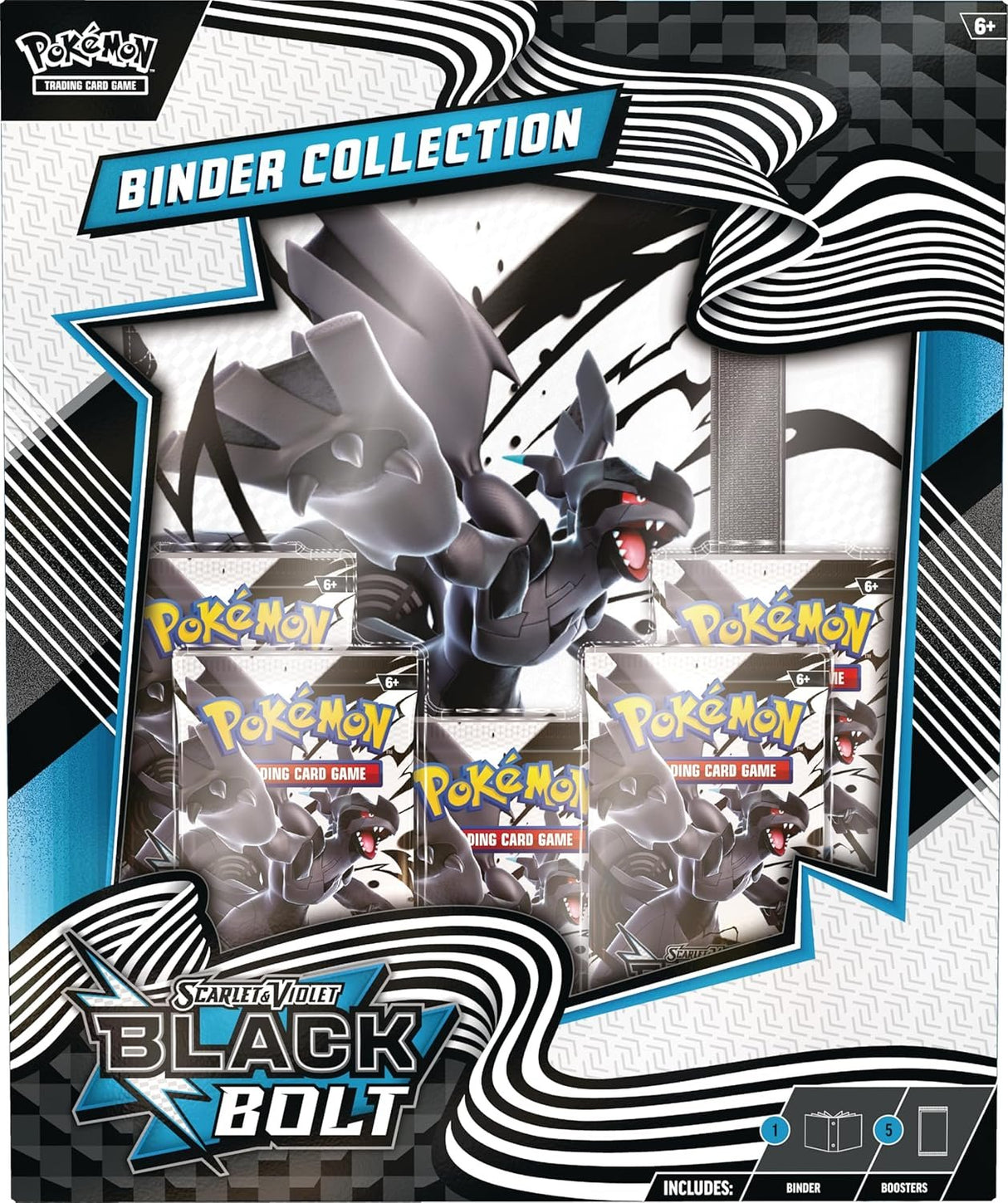 Pokemon SV10.5 Black Bolt Binder Collection