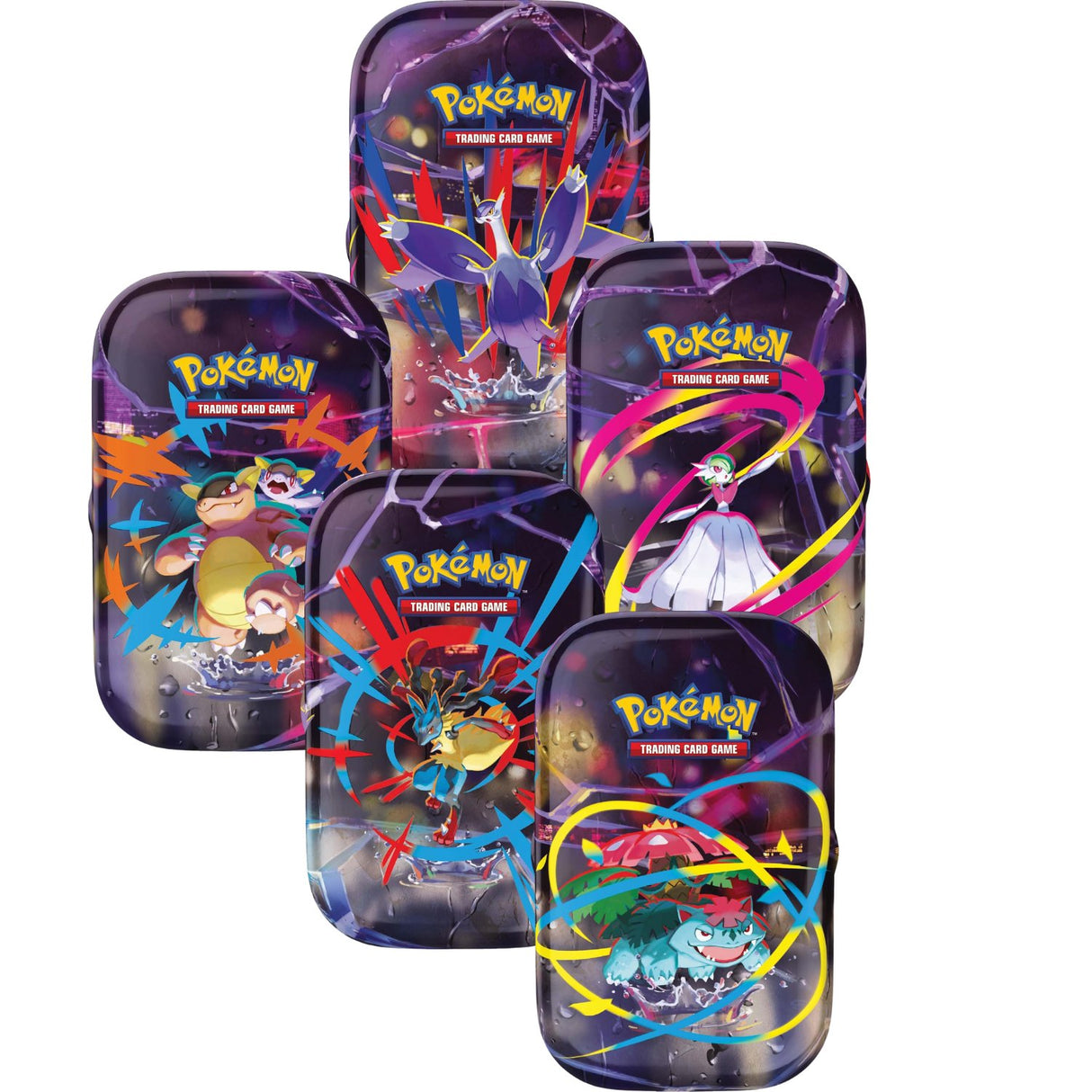 Pokemon Mega Heroes Mini Tins | One of each