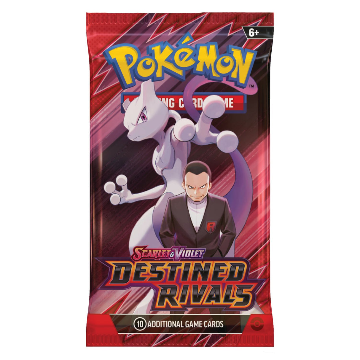 Pokemon SV10 Destined Rivals Booster Pack | Giovanni & Mewtwo