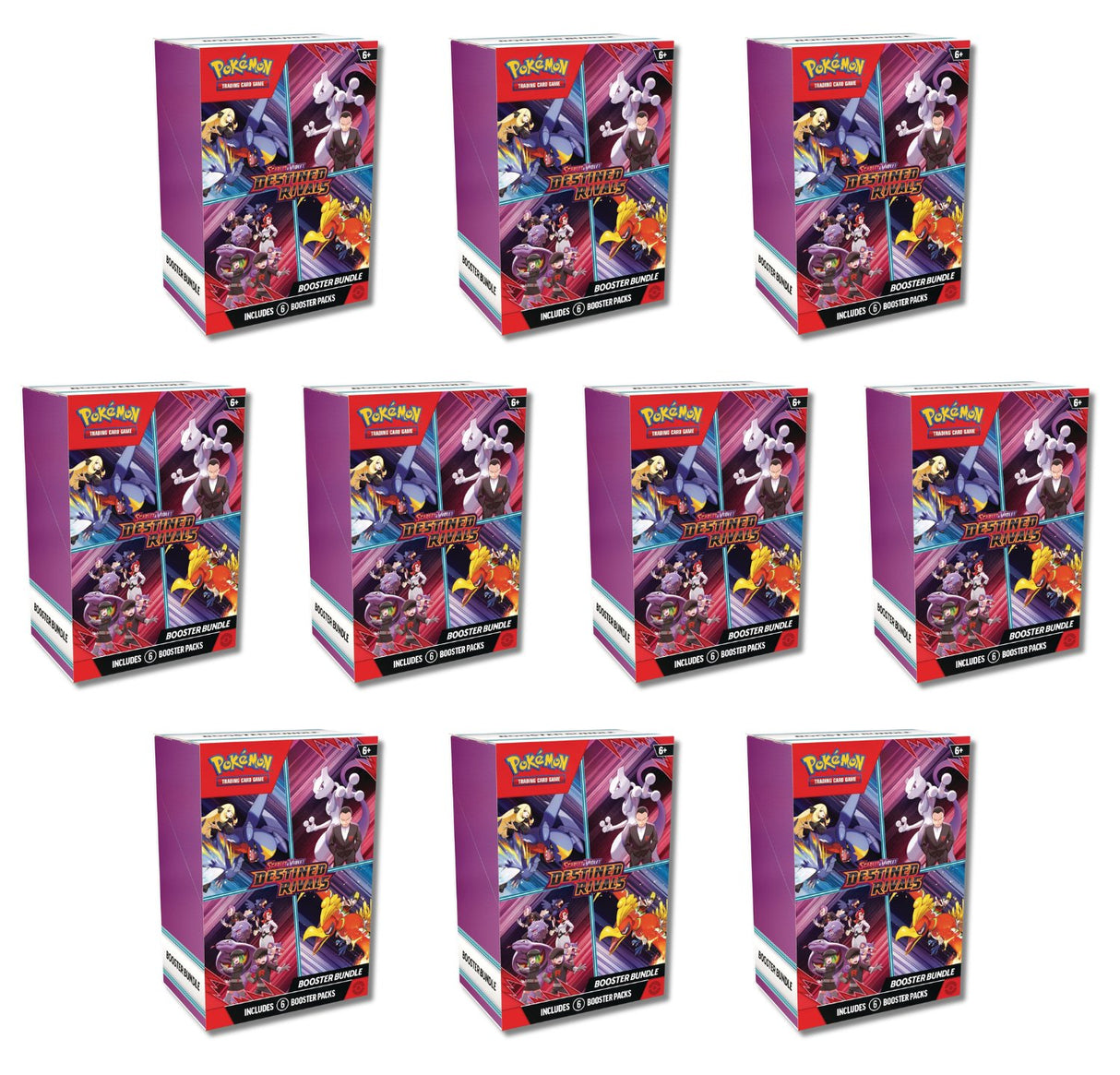 Pokemon SV10 Destined Rivals Booster Bundle (10-Pack)
