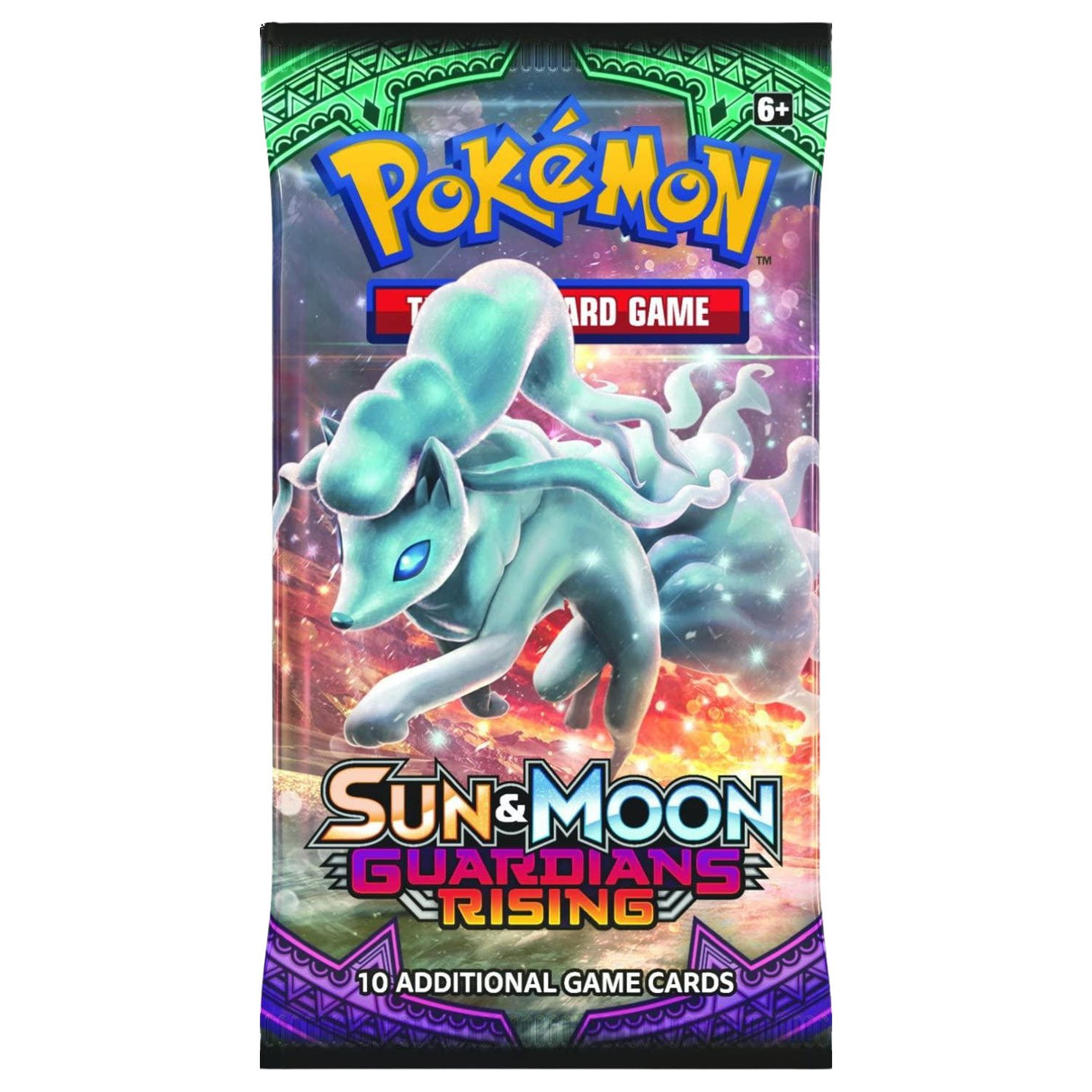 Pokemon SM2 Guardians Rising | 4 Booster Packs (One of Each Artwork)
