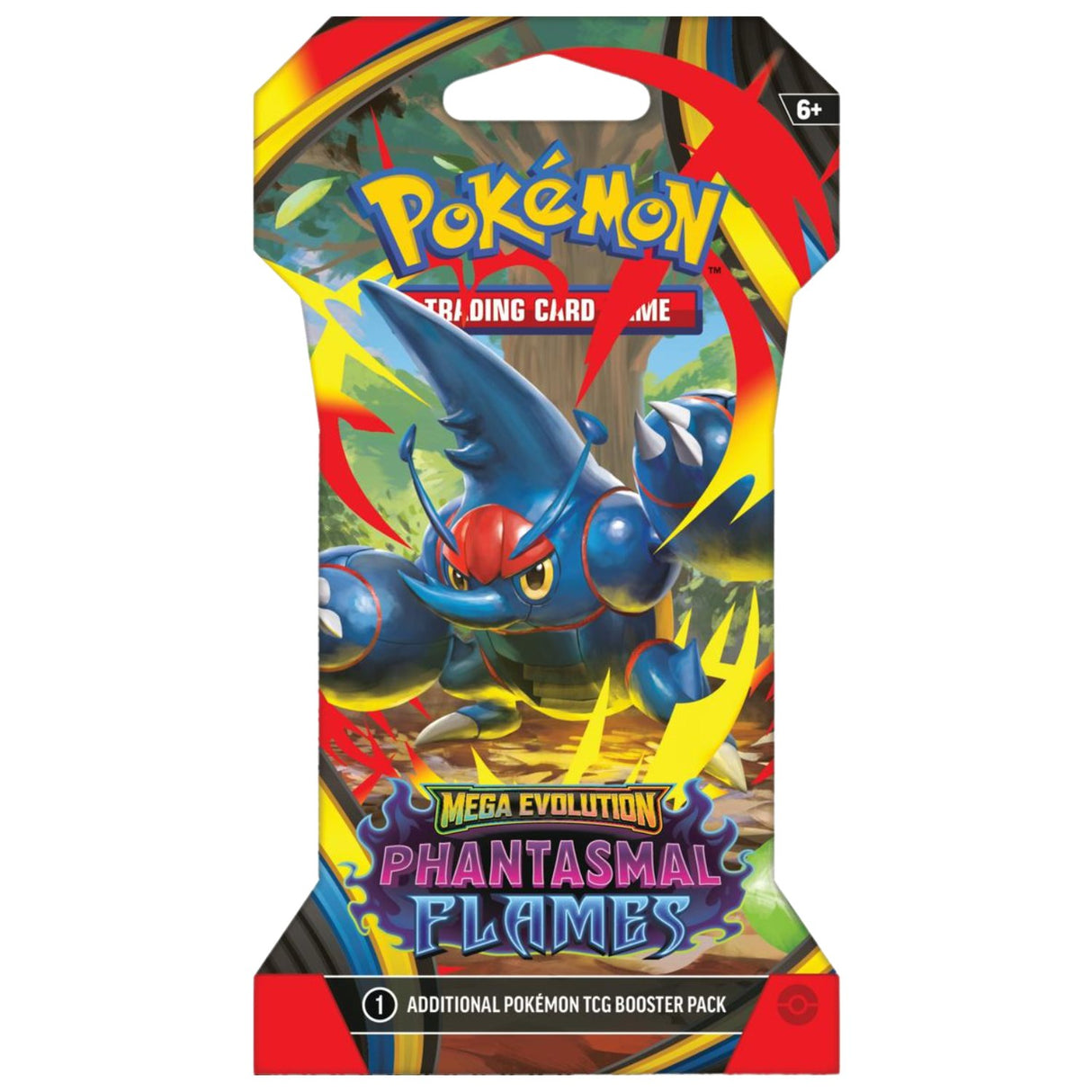 Pokemon ME2 Phantasmal Flames Sleeved Booster Pack | Mega Heracross