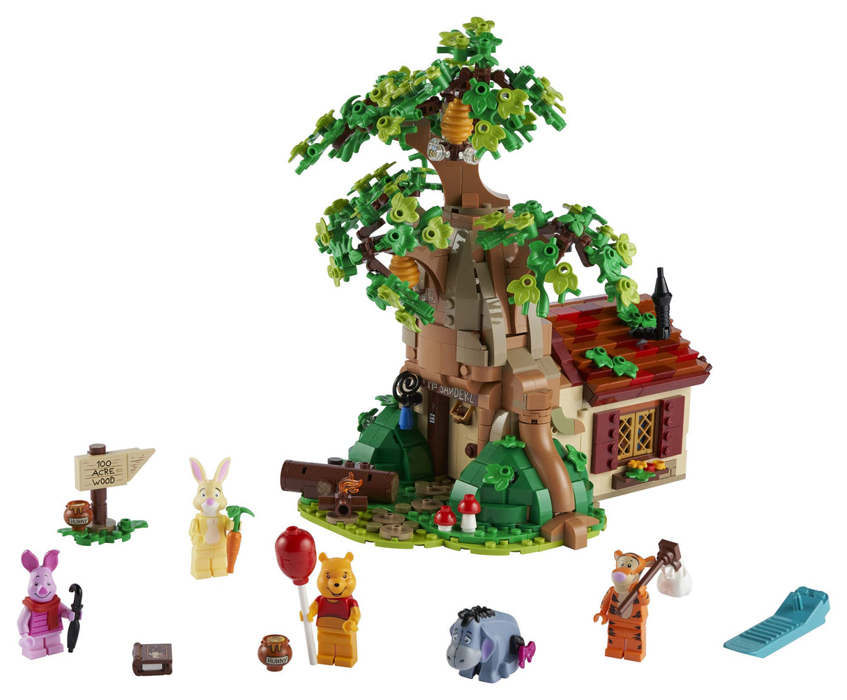 LEGO Ideas Disney Winnie The Pooh 21326 Building Set for Adults, Home Décor Display Model Collectible Gift with Piglet Minifigure and Eeyore Figure