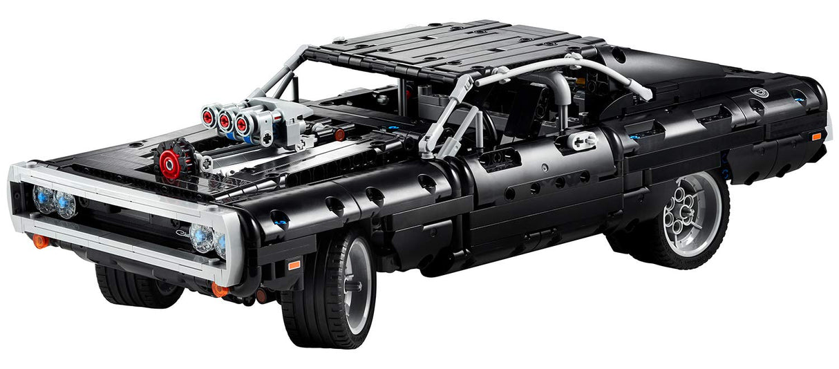LEGO Technic Fast & Furious Dom’s Dodge Charger 42111 Race Car Building Set, New 2020 (1,077 Pieces)
