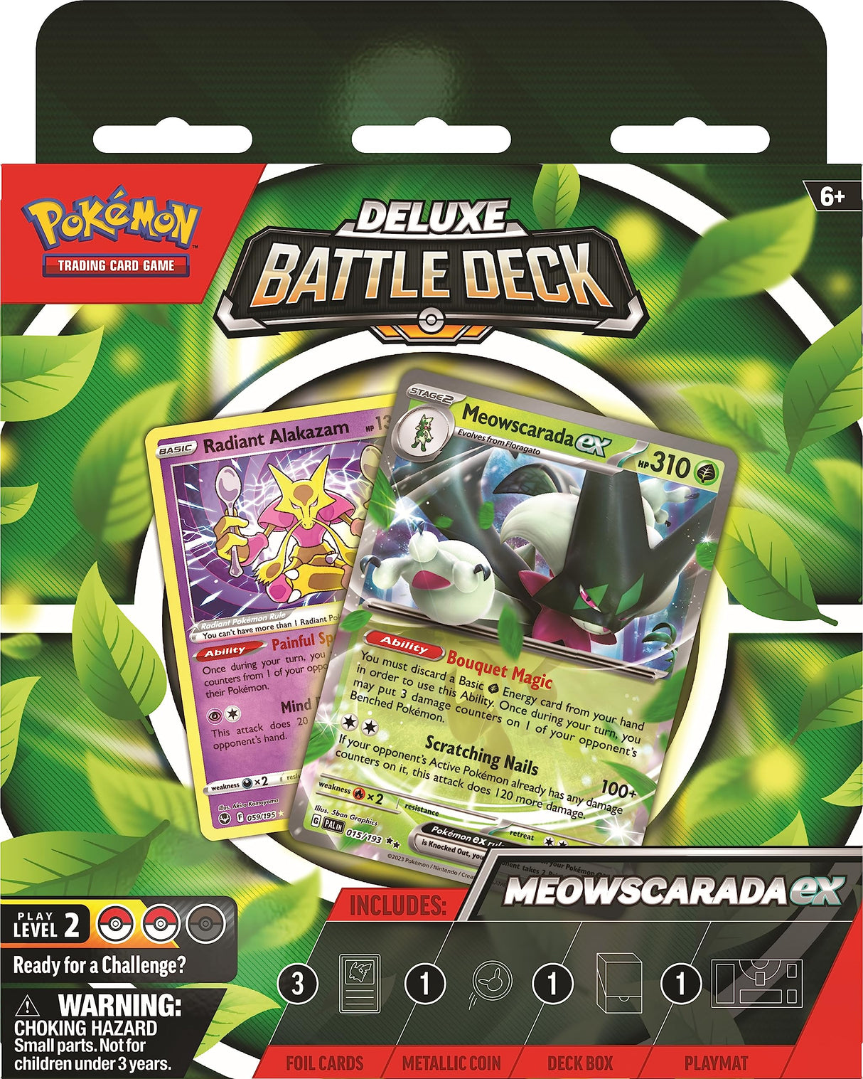 Pokemon TCG: Meowscarada/Quaquaval ex Deluxe Battle Deck
