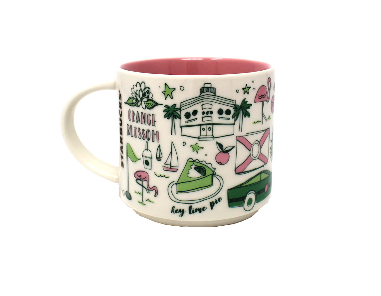 Starbucks Been There Series Florida Ceramic Mug, 14 Oz