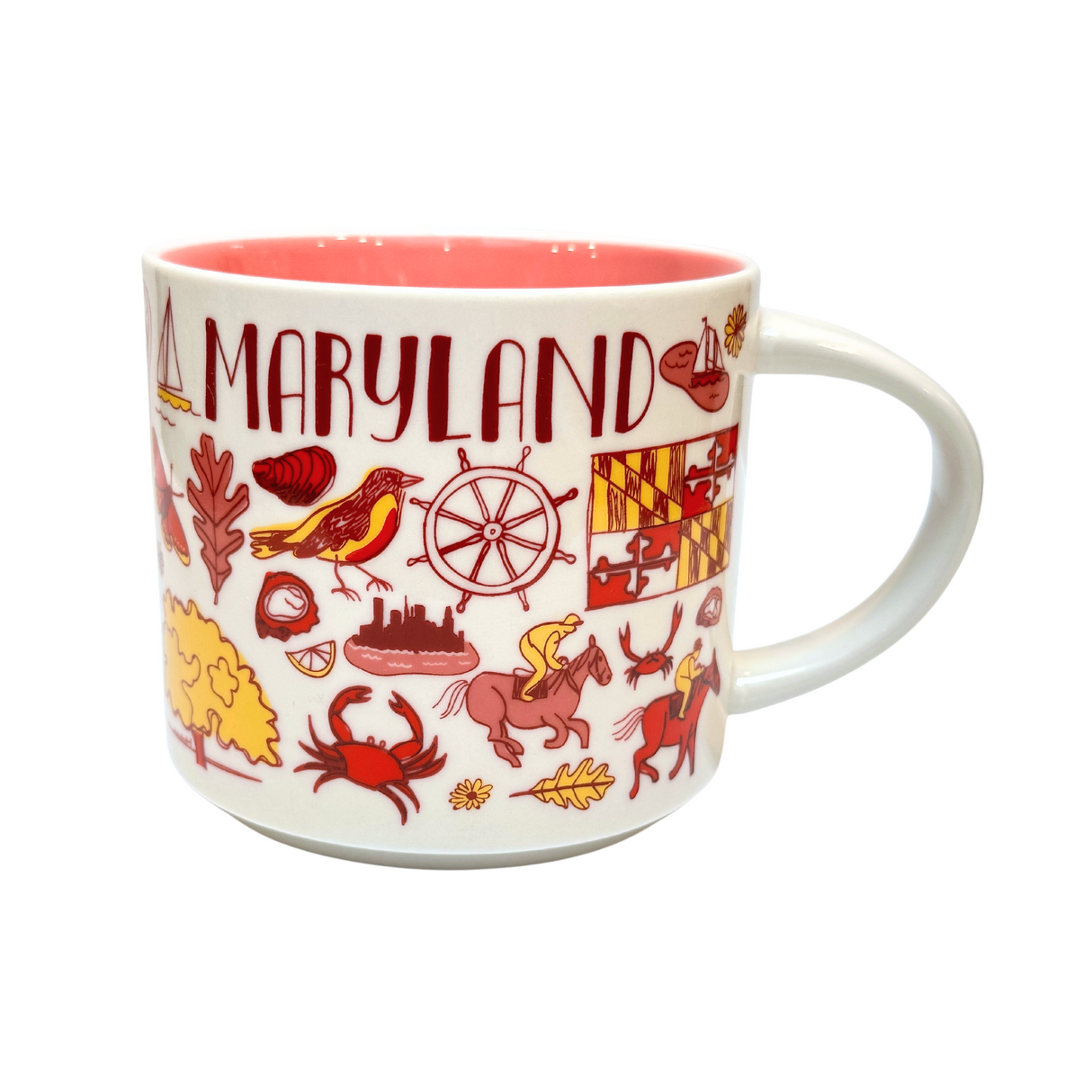 Starbucks Been There Series Maryland Ceramic Mug, 14 Oz