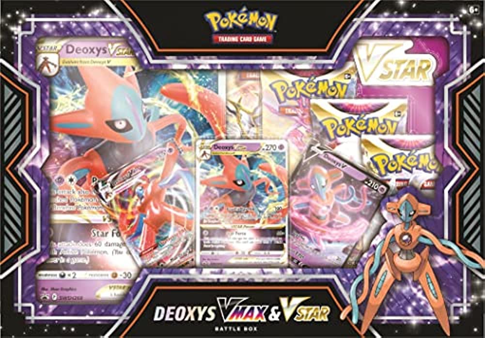 Pokémon TCG: Deoxys/Zeraora VMAX & VSTAR Battle Box