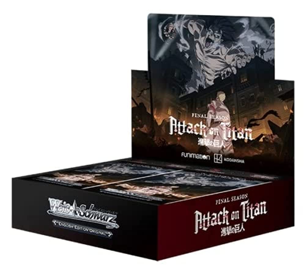 Weiss Schwarz: Attack On Titan: Final Season Booster Box