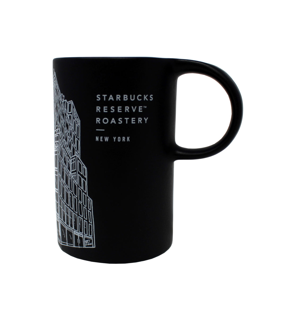 Starbucks Reserve Roastery New York Ceramic Mug, 10 Oz (Black)